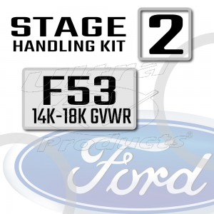 Stage 2  -  2006-2019 Ford F53 V10 Class-A 14K-18K GVWR Handling Kit